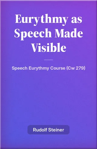 Eurythmy as Speech Made Visible