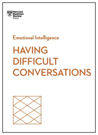 Having Difficult Conversations