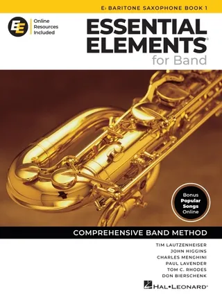 Essential Elements for Band: Eb Baritone Saxophone Book 1
