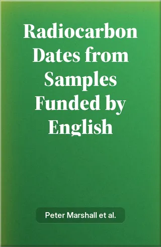 Radiocarbon Dates from Samples Funded by English Heritage Between 2003 and 2006