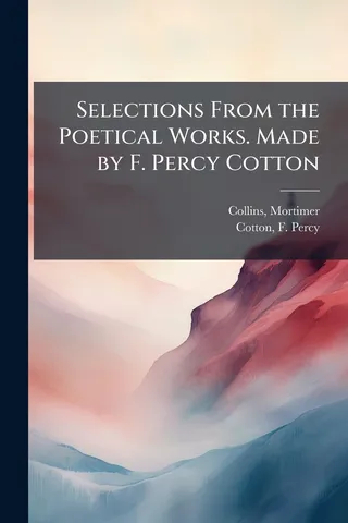 Selections From the Poetical Works