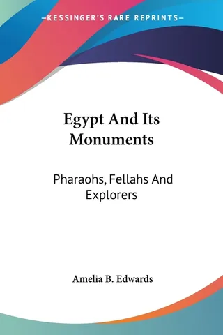 Egypt And Its Monuments