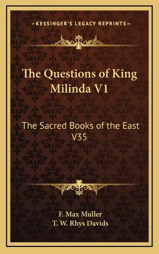 The Questions of King Milinda V1