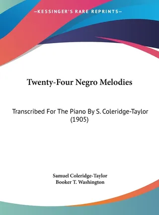 Twenty-Four Negro Melodies