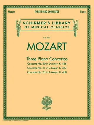 Mozart - 3 Piano Concertos