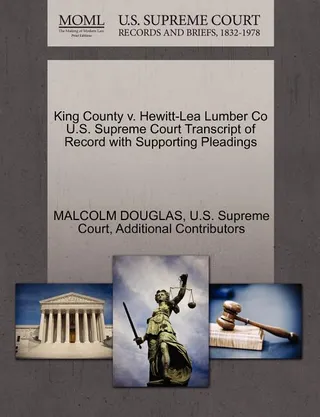 King County v. Hewitt-Lea Lumber Co