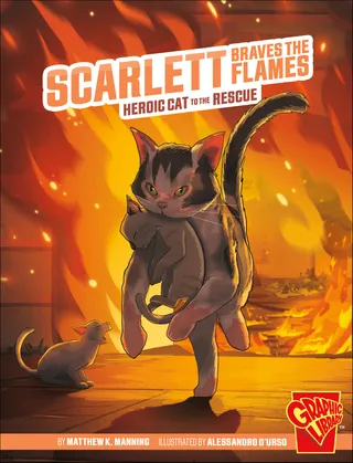 Scarlett Braves the Flames