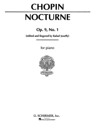 Nocturne Op 9 No 1 in B Flat Minor