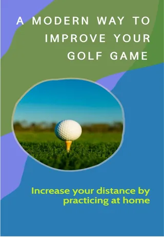 Modern Way to Improve Your Golf Game