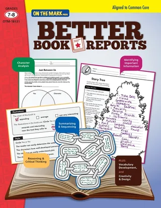 Book Reports Grades 7 8
