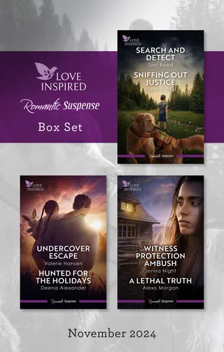 Love Inspired Suspense Box Set Nov 2024/Search And Detect/Sniffing Out Justice/Undercover Escape/Hunted For The Holidays/Witness Protection Ambush/A Lethal Truth