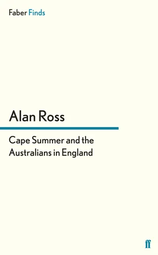 Cape Summer and the Australians in England