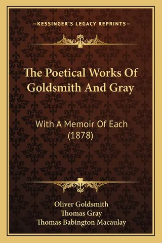 The Poetical Works Of Goldsmith And Gray