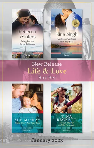 Falling for Her Secret Billionaire / Caribbean Contract with Her Boss / Single Mum's New Year Wish / The Vet, the Pup and the Paramedic