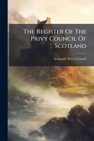 The Register Of The Privy Council Of Scotland