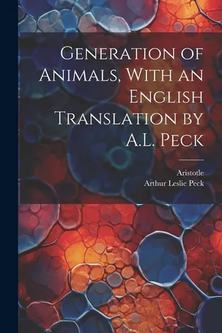 Generation of Animals, With an English Translation