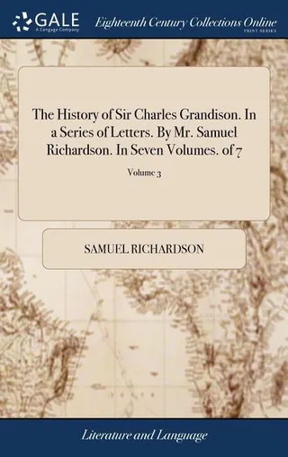 The History of Sir Charles Grandison
