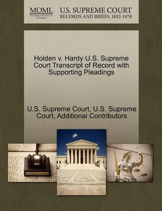 Holden v. Hardy