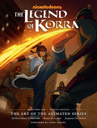 The Legend of Korra The Art of the Animated Book Air