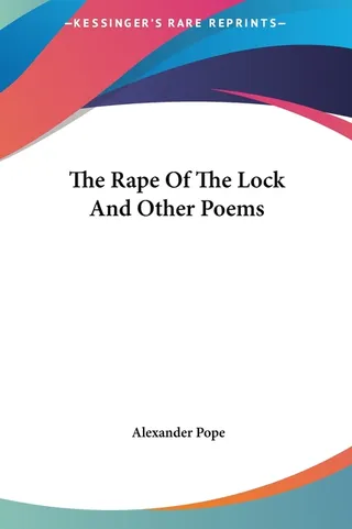 The Rape Of The Lock And Other Poems
