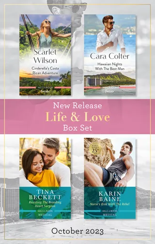 Cinderella's Costa Rican Adventure / Hawaiian Nights With The Best Man / Resisting The Brooding Heart Surgeon / Nurse's Risk With The Rebel