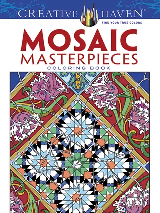 Mosaic Masterpieces Coloring Book