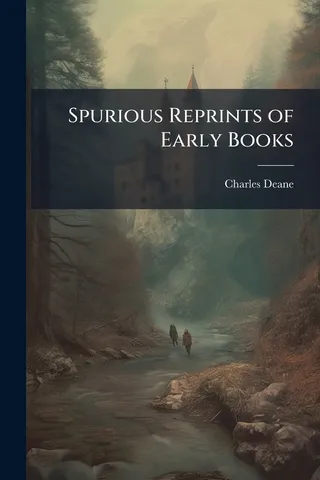 Spurious Reprints of Early Books