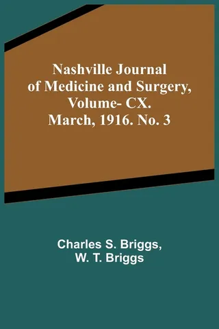 Nashville Journal of Medicine and Surgery