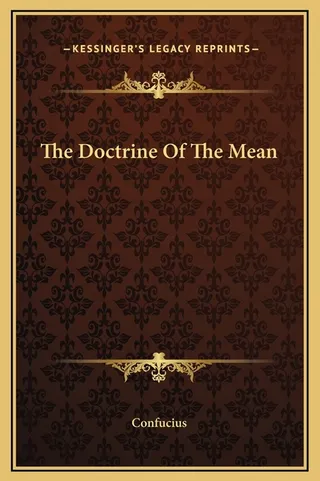 The Doctrine Of The Mean