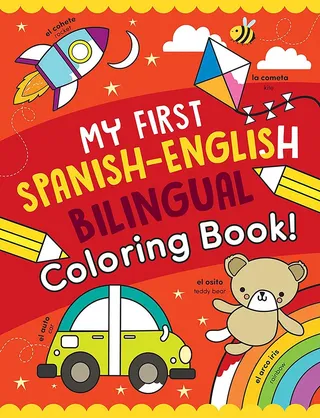 My First Spanish English Bilingual Coloring Book