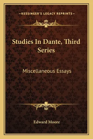 Studies In Dante