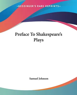 Preface to Shakespeare's Plays