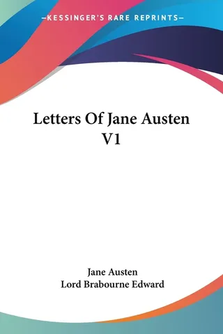 Letters Of Jane Austen