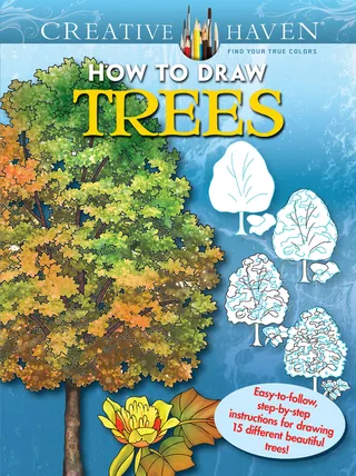 How to Draw Trees Coloring Book