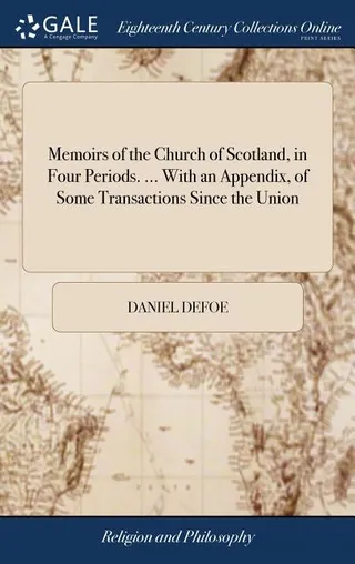 Memoirs of the Church of Scotland