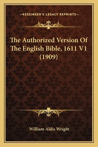 The Authorized Version Of The English Bible