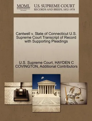 Cantwell v. State of Connecticut