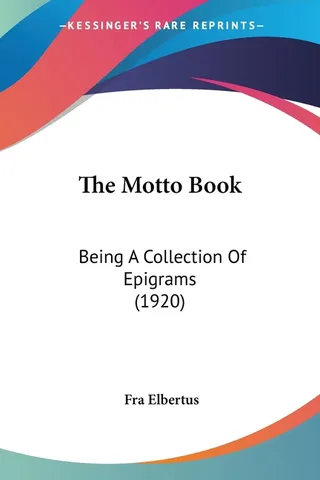 The Motto Book