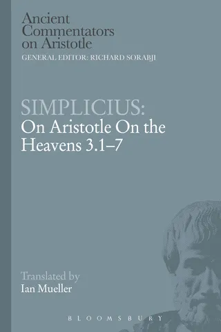 On Aristotle On the Heavens 3.1-7