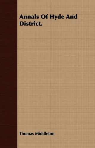 Annals Of Hyde And District