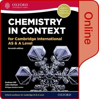 Chemistry in Context for Cambridge International AS & A Level