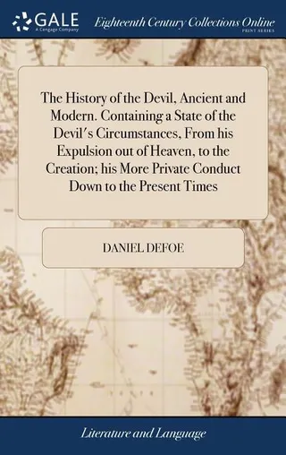 The History of the Devil, Ancient and Modern