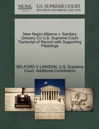 New Negro Alliance v. Sanitary Grocery Co