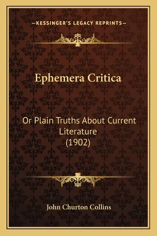 Ephemera Critica