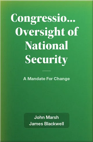 Congressional Oversight of National Security