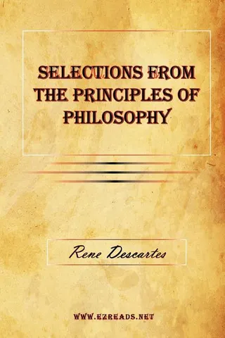 Selections from the Principles of Philosophy