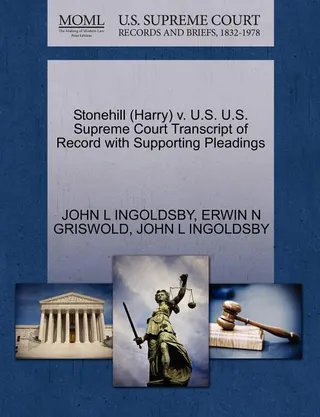 Stonehill (Harry) v. U.S.