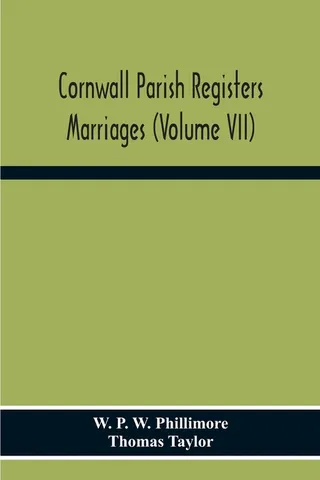 Cornwall Parish Registers