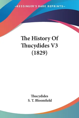 The History of Thucydides