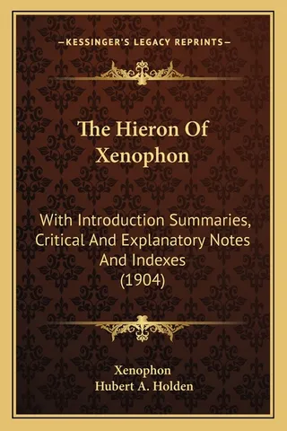 The Hieron Of Xenophon